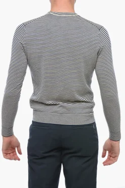 Pullover Girocollo Con Stampa A Righe></noscript>Aspesi Hot