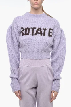 Pullover Logato con Maniche a Palloncino>Rotate Hot