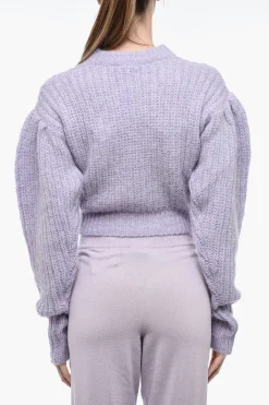 Pullover Logato con Maniche a Palloncino>Rotate Hot