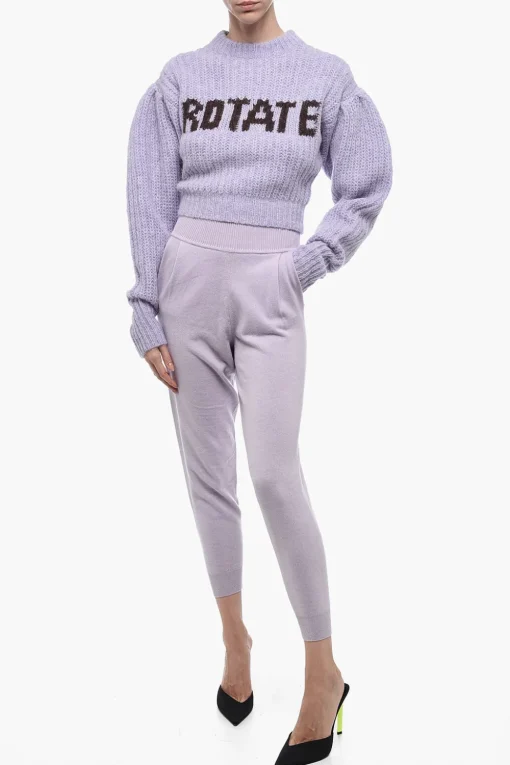Pullover Logato con Maniche a Palloncino>Rotate Hot