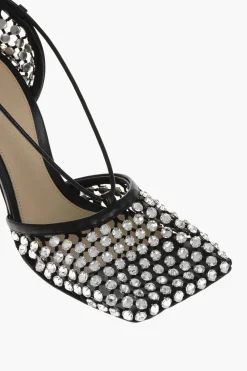 Pumps in Rete WEB SPARKLE con Cristalli 10cm></noscript>Bottega Veneta New