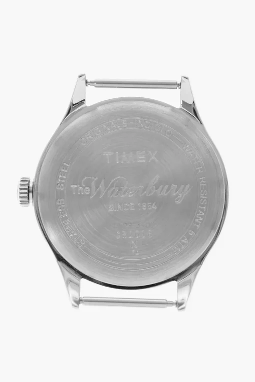 Quadrante Analogico WATERBURY UNITED in Acciaio con Luce Notturna Indiglo 38mm>TIMEX Fashion