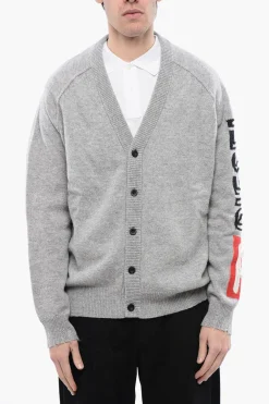 RED TAG Cardigan K-SARRI in Lana con Scollo a V>Diesel Outlet