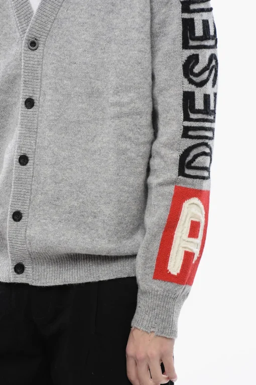 RED TAG Cardigan K-SARRI in Lana con Scollo a V>Diesel Outlet