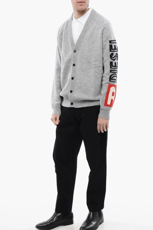 RED TAG Cardigan K-SARRI in Lana con Scollo a V>Diesel Outlet