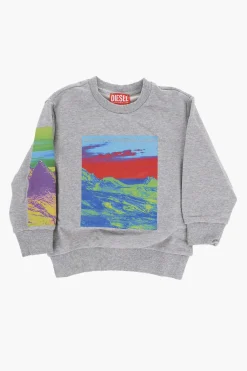 Best RED TAG Felpa Girocollo STINI Stampata Bambino Abbigliamento