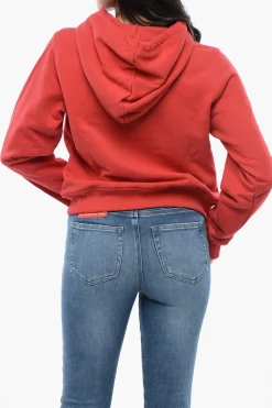 Discount RED TAG Felpa Hoodie F-REGGY-DIV con Logo Ricamato Donna Felpe