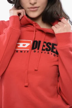 Discount RED TAG Felpa Hoodie F-REGGY-DIV con Logo Ricamato Donna Felpe