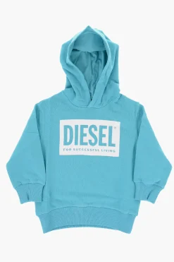 RED TAG Felpa Hoodie SGEO-FF in Cotone Garzato>Diesel Kids Hot