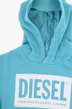 RED TAG Felpa Hoodie SGEO-FF in Cotone Garzato>Diesel Kids Hot