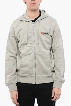 RED TAG Felpa Hoodie S-GINN-HOOD-ZIP-L1 con Chiusura Zip>Diesel Best