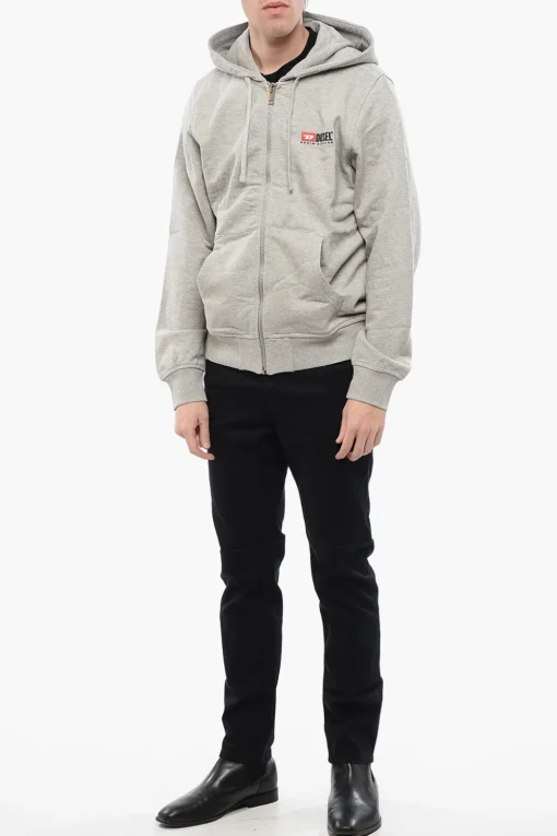 RED TAG Felpa Hoodie S-GINN-HOOD-ZIP-L1 con Chiusura Zip>Diesel Best