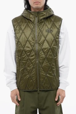 RED TAG Giubbotto J-FOKK-LOGO Trapuntato Senza Maniche>Diesel Fashion
