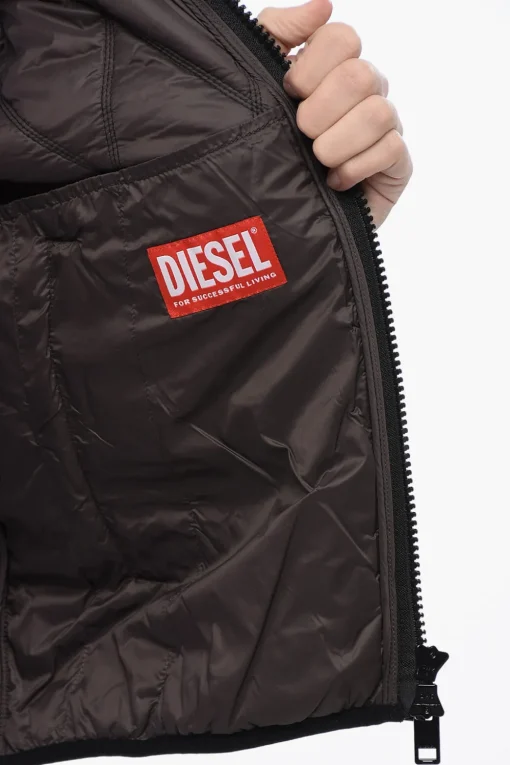 RED TAG Giubbotto Leggero J-FOKK in Nylon Trapuntato Senza Maniche con Cappuccio>Diesel Hot