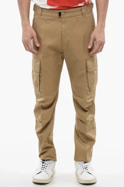 RED TAG Pantaloni Cargo P-ARGYM in Tinta Unita con Passanti>Diesel Clearance