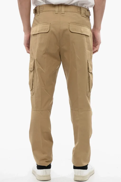 RED TAG Pantaloni Cargo P-ARGYM in Tinta Unita con Passanti>Diesel Clearance