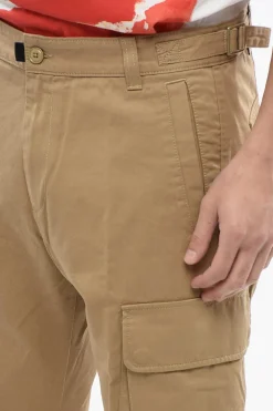 RED TAG Pantaloni Cargo P-ARGYM in Tinta Unita con Passanti></noscript>Diesel Clearance