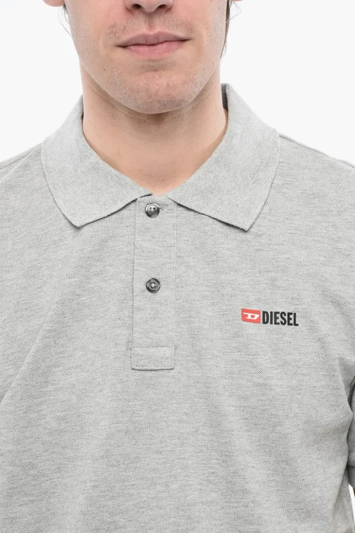 Fashion RED TAG Polo T-SMITH-DIV in Cotone Piquè con Logo a Contrasto Uomo T-Shirt