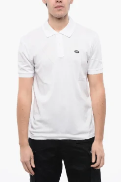 Discount RED TAG Polo T-SMITH-DOVAL-PJ in Tinta Unita con Logo Oval-D Uomo T-Shirt