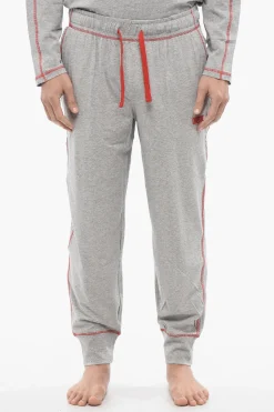 RED TAG Set Pigiama Lungo UMSET-WILLONG in Cotone Stretch con Cuciture a Vista></noscript>Diesel Discount