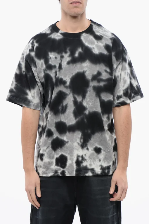 Outlet RED TAG T-shirt Girocollo T-BOXT-N15 Effetto Acid Wash Uomo T-Shirt