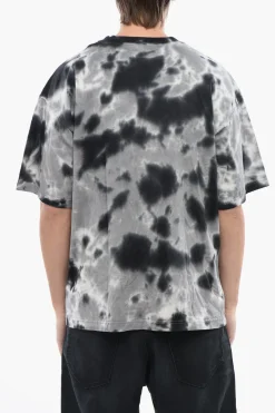 Outlet RED TAG T-shirt Girocollo T-BOXT-N15 Effetto Acid Wash Uomo T-Shirt