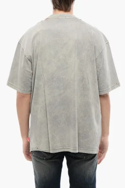 Online RED TAG T-shirt Girocollo T-WASH-N1 in Cotone con Logo in Rilievo Uomo T-Shirt