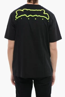 Discount RED TAG T-shirt Girocollo T-JUST-N3 Effetto Stropicciato Uomo T-Shirt