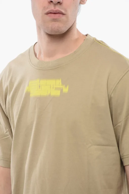 RED TAG T-shirt Girocollo T-JUST-SLITS-N6 in Cotone con Stampa>Diesel Hot