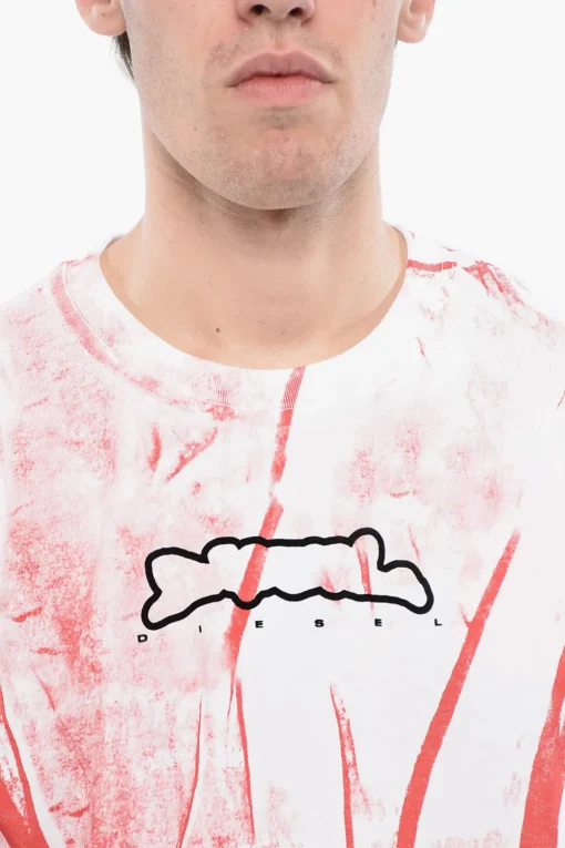 RED TAG T-Shirt Girocollo T-JUST-N3 Effetto Stropicciato>Diesel Outlet