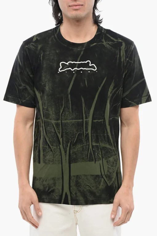 RED TAG T-Shirt Girocollo T-JUST-N3 Effetto Stropicciato>Diesel Discount