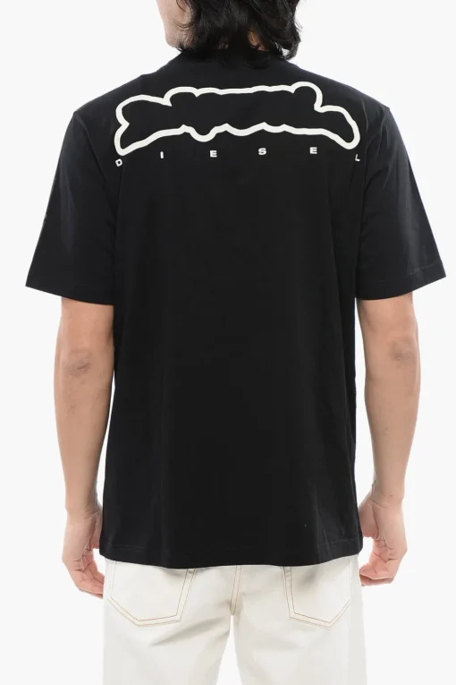 RED TAG T-Shirt Girocollo T-JUST-N3 Effetto Stropicciato>Diesel Discount