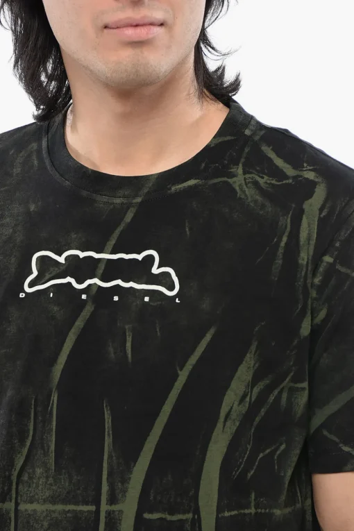 RED TAG T-Shirt Girocollo T-JUST-N3 Effetto Stropicciato>Diesel Discount