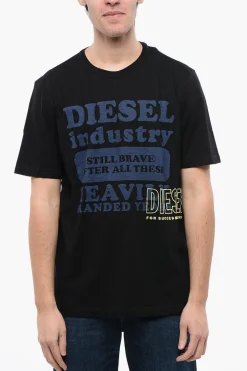 Outlet RED TAG T-shirt Girocollo T-JUST-N9 con Maxi Stampa a Contrasto Uomo T-Shirt