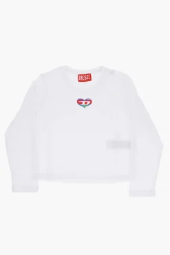 RED TAG T-Shirt Girocollo TNESA a Maniche Lunghe>Diesel Kids Discount