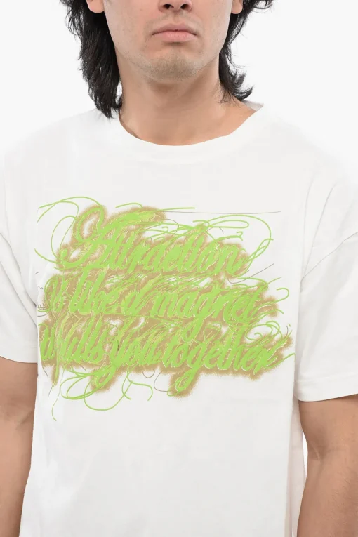 RED TAG UNISEX T-Shirt Girocollo T-BUXT-N3 Stampata>Diesel Discount