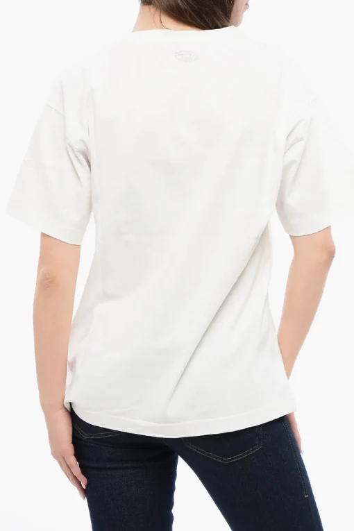 RED TAG UNISEX T-Shirt Girocollo T-BUXT-N3 Stampata>Diesel Discount