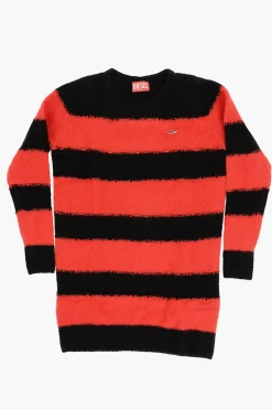 Fashion RED TAG Vestito DVIRGINIA a Righe in Maglia Abbigliamento