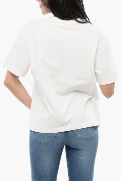 REDTAG T-shirtt Girocollo T-DANNY-POFF In Cotone con Stampa Frontale>Diesel New