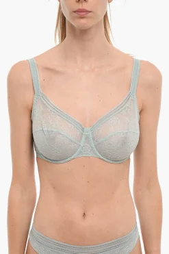 Sale Reggiseno a Balconcino in Pizzo Macrame' con Ferretto Donna Intimo