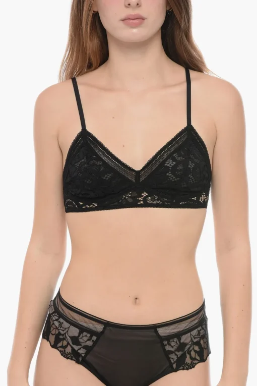 Best Reggiseno a Triangolo MAALIKA in Pizzo Donna Intimo