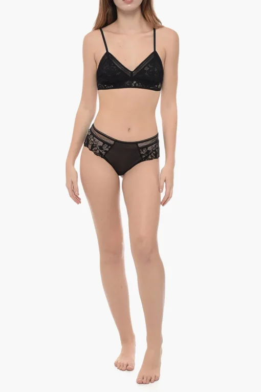 Best Reggiseno a Triangolo MAALIKA in Pizzo Donna Intimo