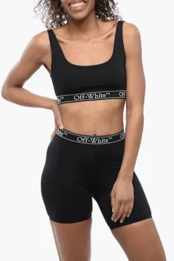 Reggiseno Active con Elastico Logato>Off-White Discount