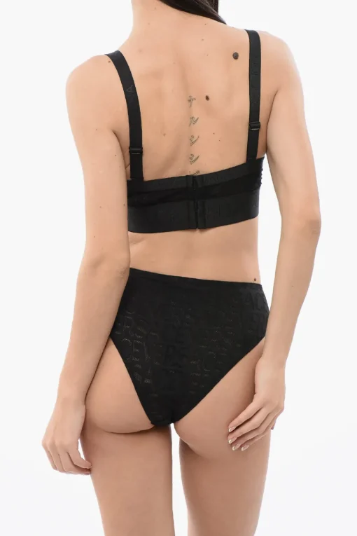 Discount Reggiseno in Pizzo Logato con Banda Elastica Donna Intimo