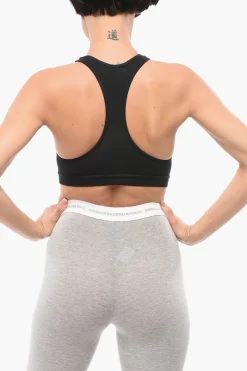 Reggiseno Sportivo CERESIO in Misto Cotone>Dsquared2 Fashion