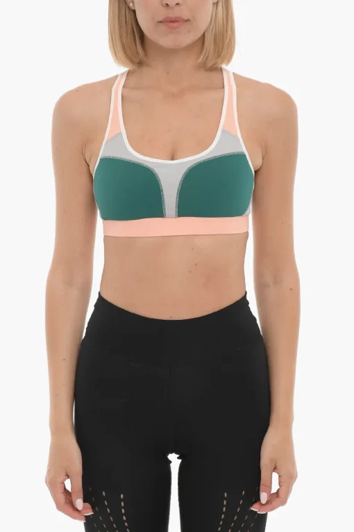 Reggiseno Sportivo Colorblock con Cuciture a Vista>Maison Lejaby Clearance