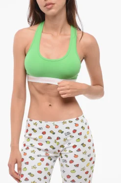 Clearance Reggiseno Sportivo con Elastico Logato Donna Intimo