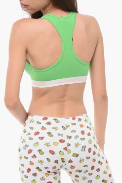 Clearance Reggiseno Sportivo con Elastico Logato Donna Intimo