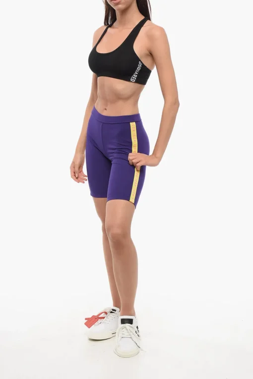 Reggiseno Sportivo in Cotone con Logo Laterale>Dsquared2 Online