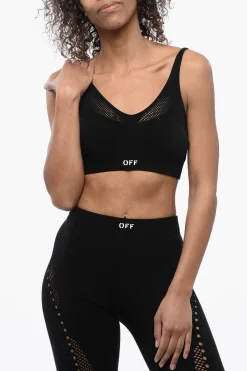 Reggiseno Sportivo Seamless con Dettaglio Traforato>Off-White Online